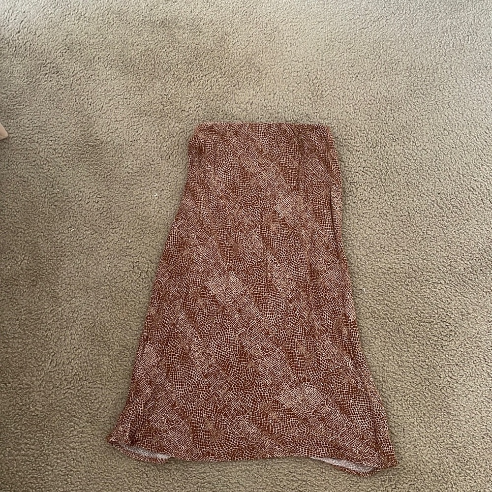 Patterned Midi Skirt - Picture 1 of 1